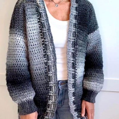 Crochet Cardigan Pattern Women -.Video Tutorial Included.